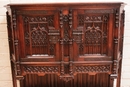 Gothic style Dinning set in Oak, France 19th century