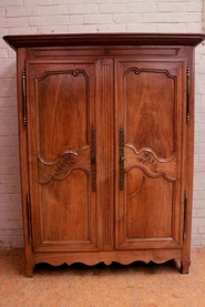 18 th century oak armoire