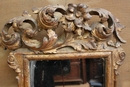 Louis XV style Mirror in gilt wood, France 18th century