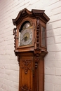 Louis XVI style Clock in Oak, Liege 18th century