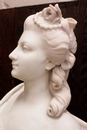 style Statue in cararra marble, France 19th century