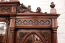 Gothic style Armoire in Walnut, France 19th century