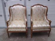 pair of french louis XVI arm chairs in perfect condition circa 1900