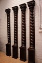 style Colums in Oak, Belgium 1900