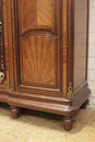 Transition style Bedroom in mahogany and bronze, France 19th century