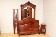 3pc mahogany Louis Xv bedroom 19th century