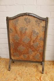 painted Louis XVI fire screen 19th century