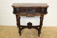 roosewood Louis XVI console with drawer 19th century