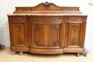 Pair of Louis XV cabinets 19th century