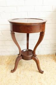 mahogany Louis Philippe vanity table 19th century