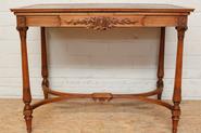 Little walnut Louis XVI desk table 19th century
