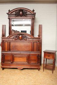 3pc High quality roosewood bedroom set 19th century