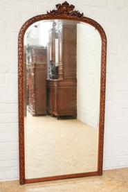 Oak Louis XVI mirror 19th century