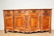 French Provencial walnut sideboard