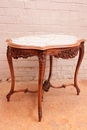 Louis XV style Parlor set in Walnut, France 1900