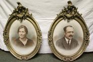 2 Gilded frames 19th century