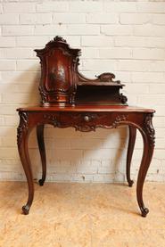 Walnut Louis XX lady's desk 19th century