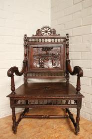 Breton arm chair 19th century