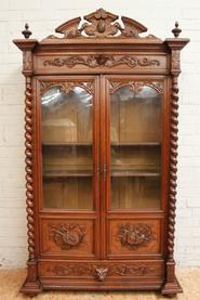 Hunt oak bookcase 19th century
