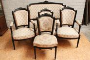 5Pc. Louis XVI sofa set 19th century
