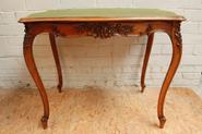 Walnut Louis XV desk table 19th c.