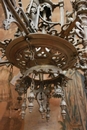 Gothic style Chanderlier in Bronze, France 19th century