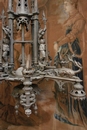 Gothic style Chanderlier in Bronze, France 19th century