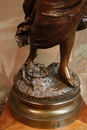 style BRONZE SIGNED LEVASSEUR STOLEN IN THE NIGHT 16/09  AND 17/09/2017 in Bronze, France 19th century