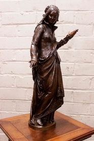 Bronze statue signed A.CARRIER BELLEUSE