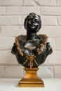 Bronze statue signed Oudry 19th century