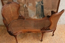 Louis XV style Confident in Oak, France 19th century