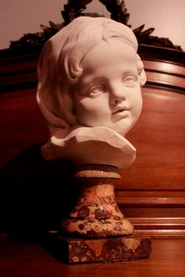 Cararra marble statue 19th century