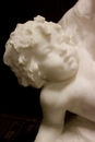 style Statue in cararra marble 19th century