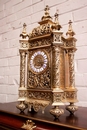 Renaissance style Clock in Bronze, France 19th century