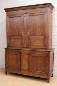 Early 19th century oak french cabinet