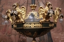 Empire style Chandelier in Bronze, France 19th century