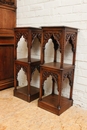 Gothic style Dinning set in Walnut, France 19th century