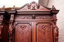 Renaissance style Armoires in Walnut, France 19th century