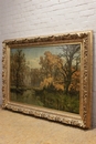 style Painting, Belgium 19th century