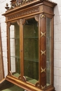 Regency style Display cabinet in Walnut, France 19th century