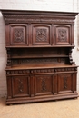 Renaissance style Cabinet in Walnut, France 19th century