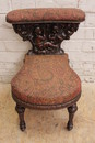 Hunt style Smoker chair in Oak, France 19th century