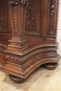 Renaissance style Console in Walnut, France 19th century