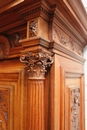 Renaissance style Cabinet in Walnut, Belgium 19th century