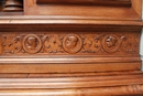 Renaissance style Cabinet in Walnut, Belgium 19th century