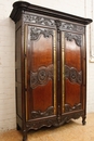 Normandy Viroise style Armoire in Oak, France 18 th century