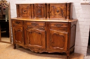 French provencal Cabinet in walnut
