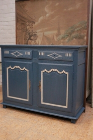 French provencial paint cabinet