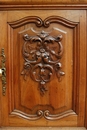 Louis XV style Cabinet in Walnut, France 1900