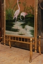 style Fire screen in gilt wood, France 1900